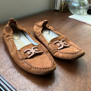 Sam Edelman Farrell Suede Driving Loafers—excellent condition!